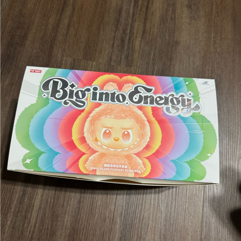 Pop Mart The Monsters Big Into Energy Labubu Blind Box Display Storage Box